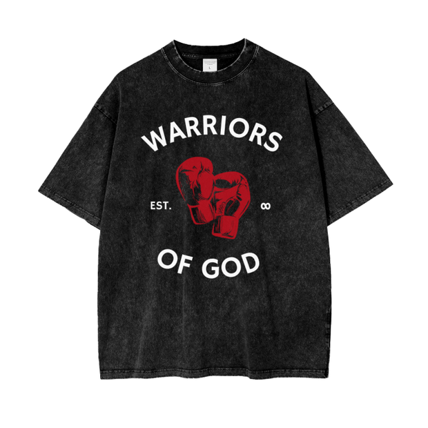 Warriors of God T-Shirt (Black/Pink)